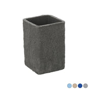 Portaspazzolino FERID Linea Sabbia Beige 7x7xH.10,8 cm