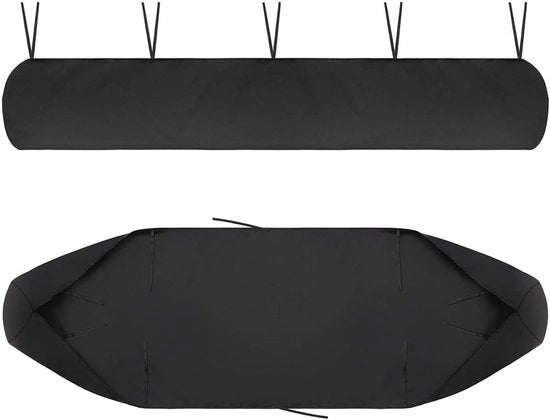 Tappeto di protezione 420D Oxford - protezione UV - impermeabile - protezione invernale - per mobili esterni (35 m nero)