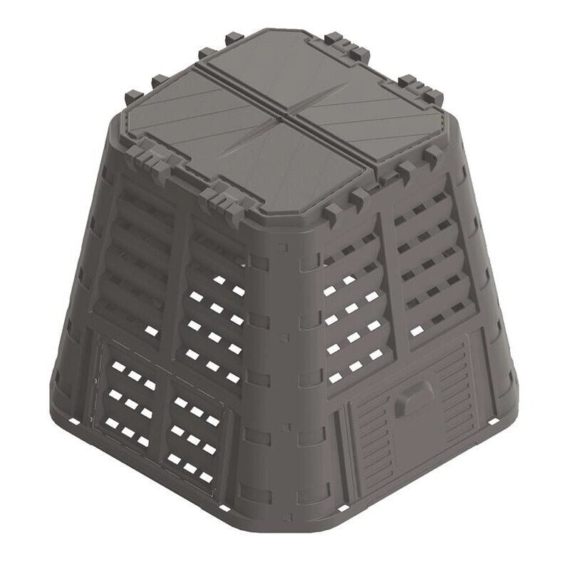 COMPOSTIERA BRIXO ECO BOX RUGBY 420 LT 89 X 89 X H80 CM
