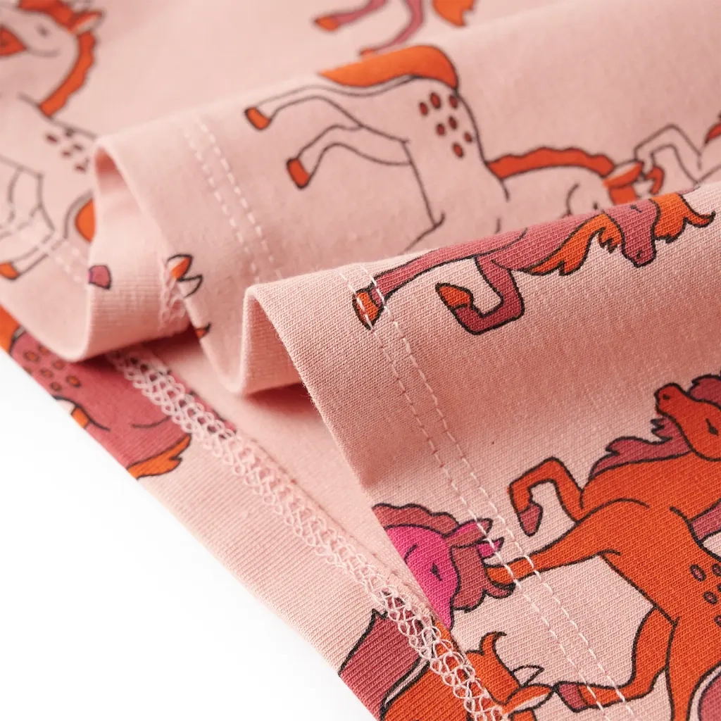 Pigiama per Bambini a Maniche Lunghe Rosa Chiaro 104 CFW5261264