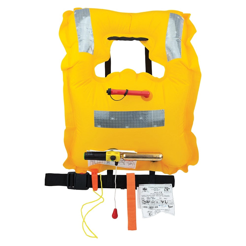 GIUBBOTTO AIR BAG SMART AUTOG. 150N Omologato e certificato ISO 12402-3 (classe 150N)