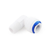 Raccordo Jaco 90° per tubo da 10 mm (1/4") filettatura maschio da 12,91 mm osmosi inversa 16_0002126