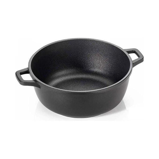 Casseruola con 2 manici cm.22 Linea Nera