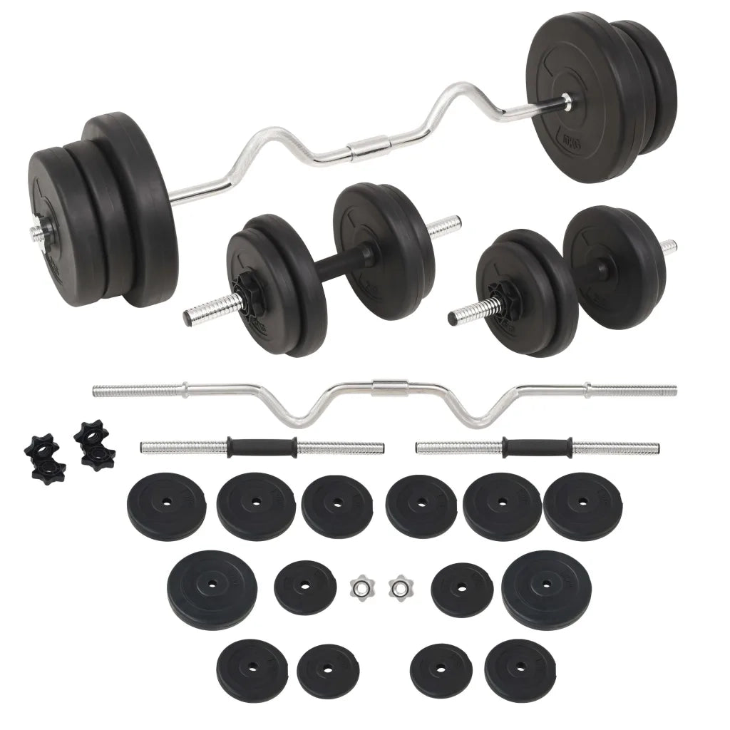 Set Bilanciere e Manubri da 60 kg cod mxl 76569