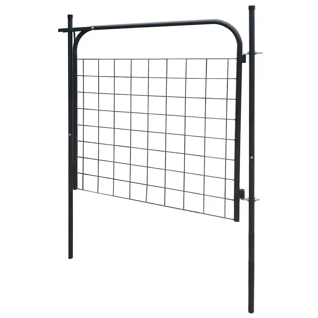 Cancello per Recinzione da Giardino 100x100 cm Antracite CFW5213201
