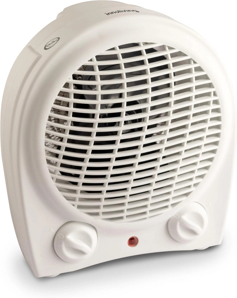 Innoliving INN-580NEW Termoventilatore Stufetta 2000W, 2 Livelli di Potenza, Termostato Regolabile, Funzione Ventilazione, Protezione contro il Surriscaldamento