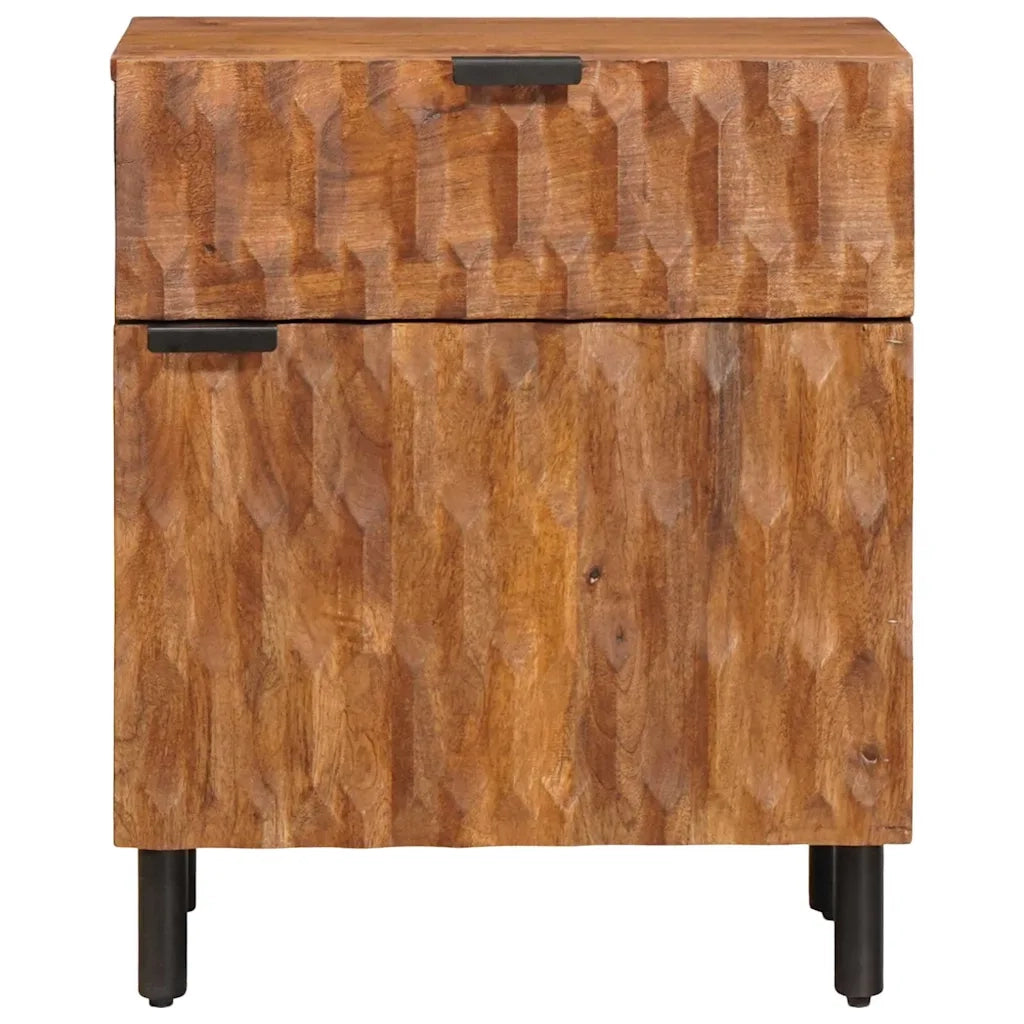 Armadio da Notte con cassetto Marrone 50 x 33 x 60 cm 4017908