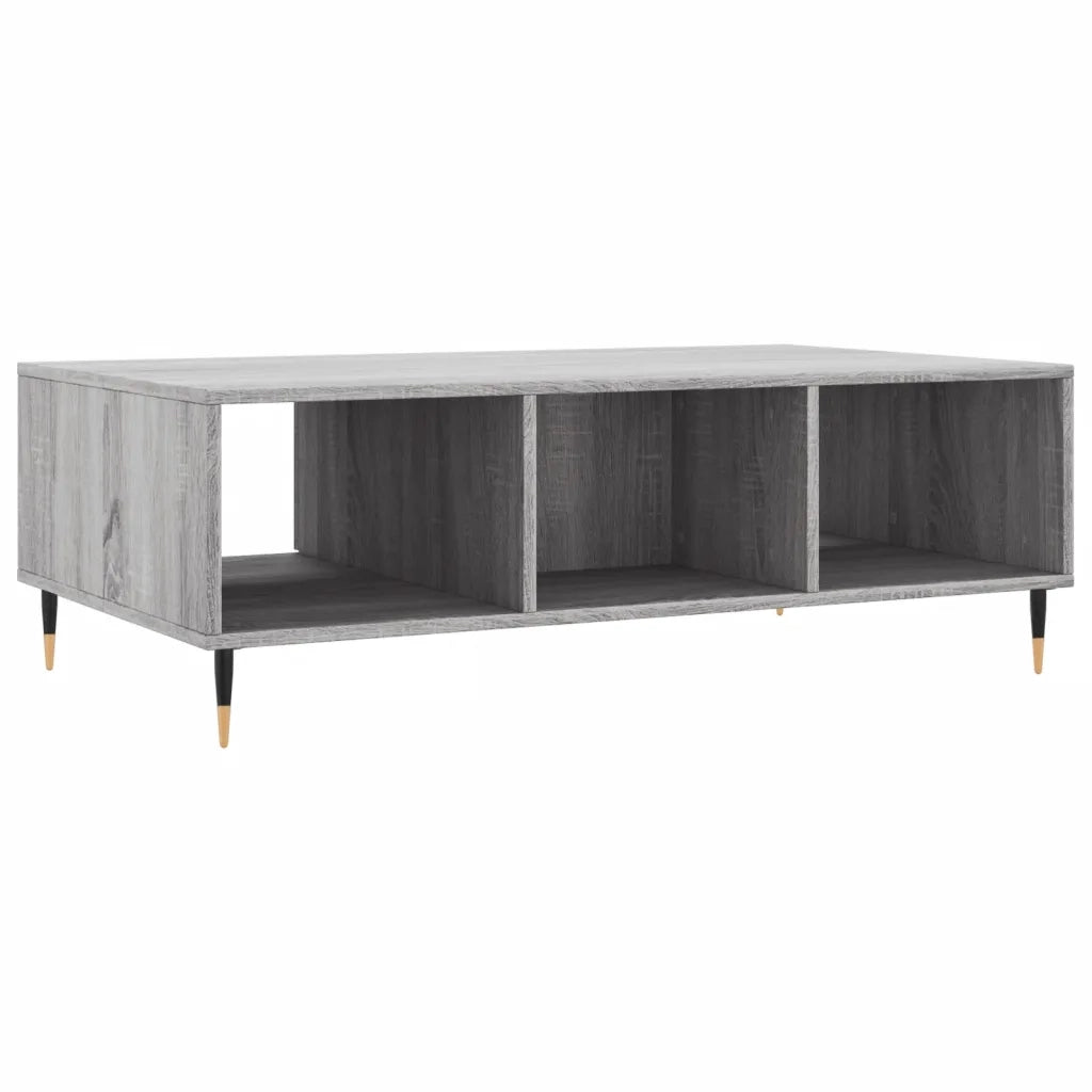 Tavolino da salotto | Tavolino da caff¨¨ | Tavolino da Soggiorno Grigio Sonoma 104x60x35cm Legno Multistrato