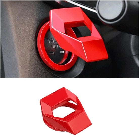 Accessorio Decorativo per Auto con Pedale Start Personalizzato - Rood - Universale Applicazione - Autostyling - Accessori