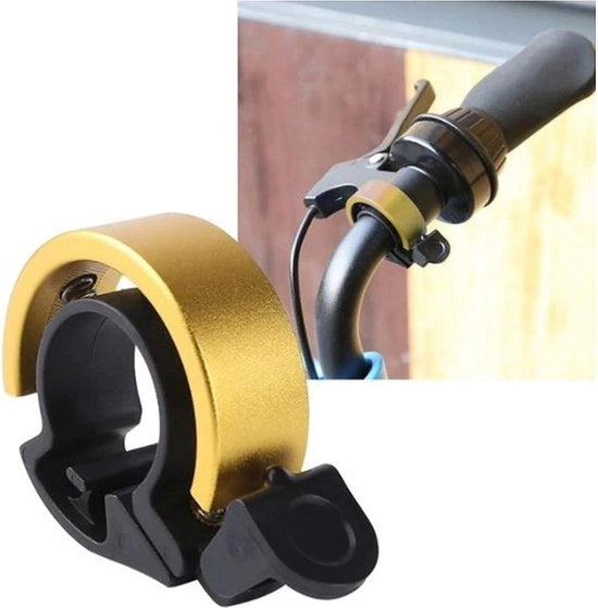 Accessori per bicicletta - Ring Accessori per bicicletta - Accessori per bicicletta in alluminio - Accessori per bicicletta Classici - Accessori per bicicletta Piccolo 15mm – Giallo