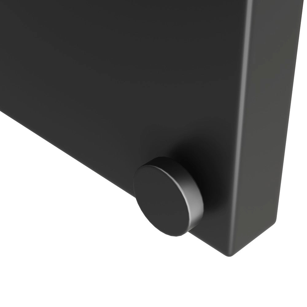 Set Tavolo da Pranzo Allungabile con 4 Sedie ¨C Xylo ¨C Piano Effetto Marmo Bianco, Sedute Velluto Nero, 160x80x75