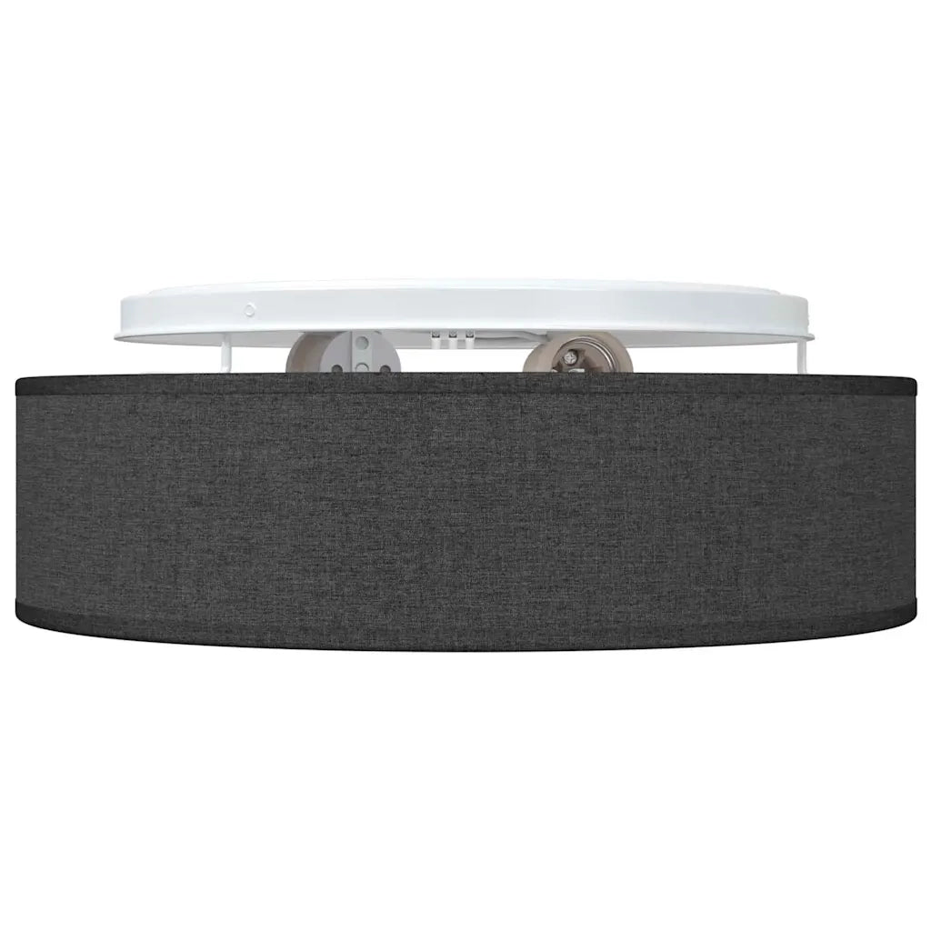 Lampada da soffitto Nero 38 x 38 x 13,5 cm Tessuto CFW2462339