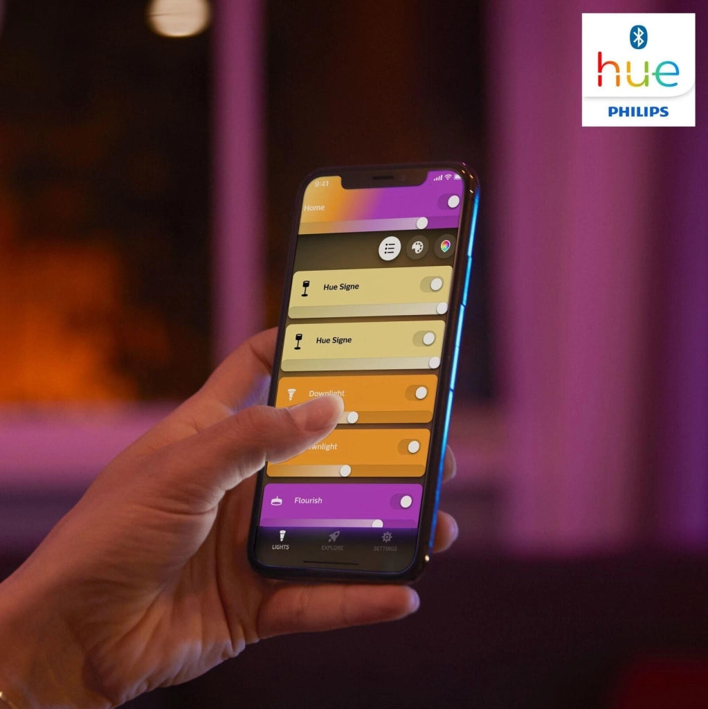 Philips Hue White and Color ambiance Lampada da tavolo Bloom