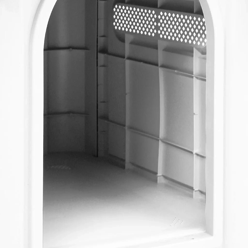 Cuccia per cani grigia 59x75x66 cm in polipropilene CFW2515524