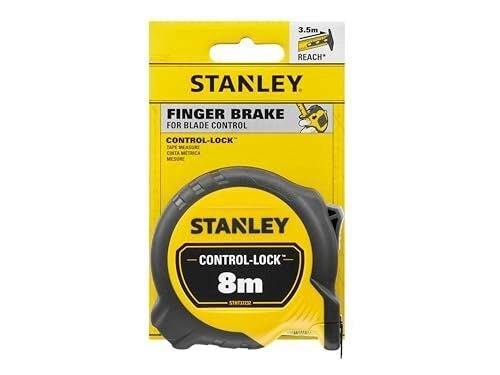 Stanley STHT37232-0 Control-Lock Flessometro 8 m nastro 25 mm Blade Armor magnete rimovibile Classe II