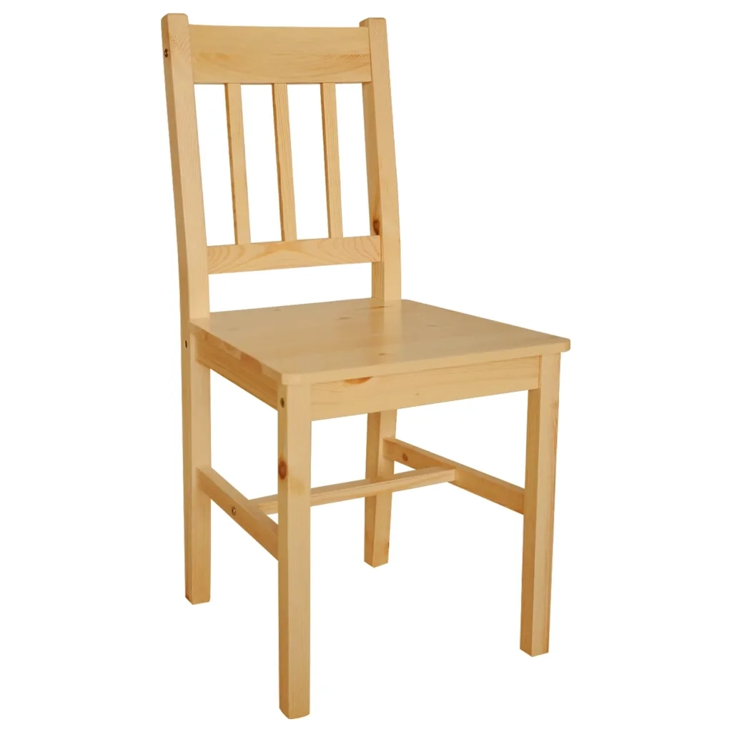 Sedie da Pranzo 4 pz | Sedie da cucina in Legno di Pino