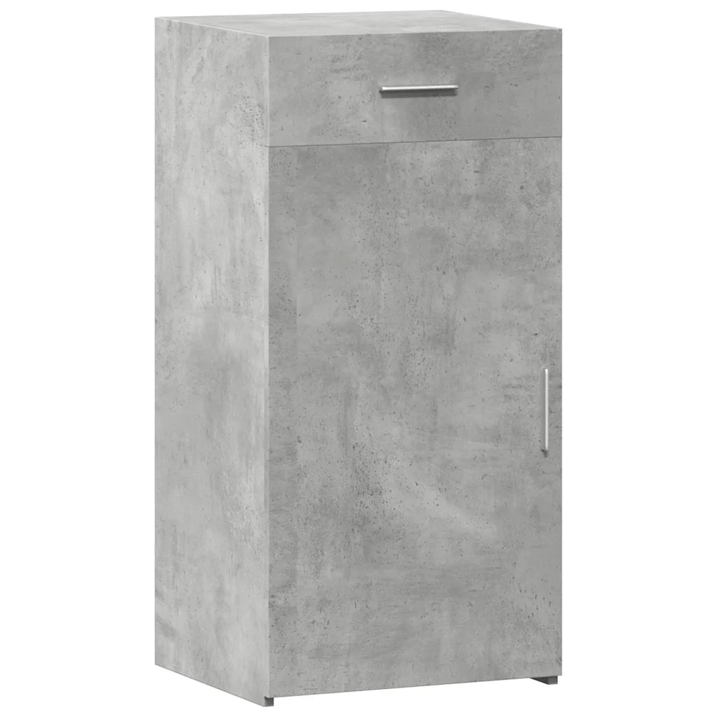 Credenza | Madia | Buffet da pranzo | Armadio da pranzo Grigio Cemento 45x42,5x93 cm in Legno Multistrato