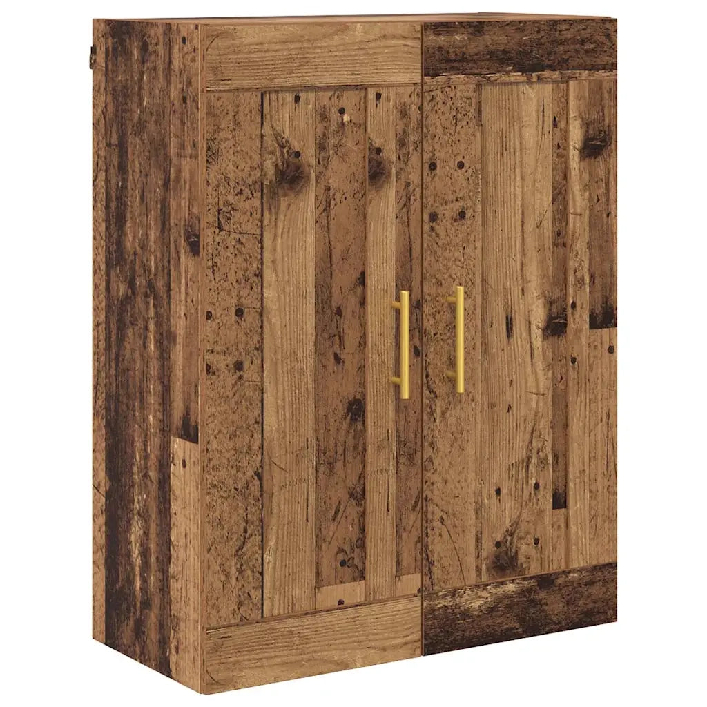 Credenza | Madia | Buffet da pranzo | Armadio da pranzo Legno vecchio 69,5 x 34 x 180 cm Legno multistrato