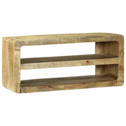 Mobile TV-Credenza per TV-Console TV Marrone 80 x 32 x 36 cm Legno massello di mango