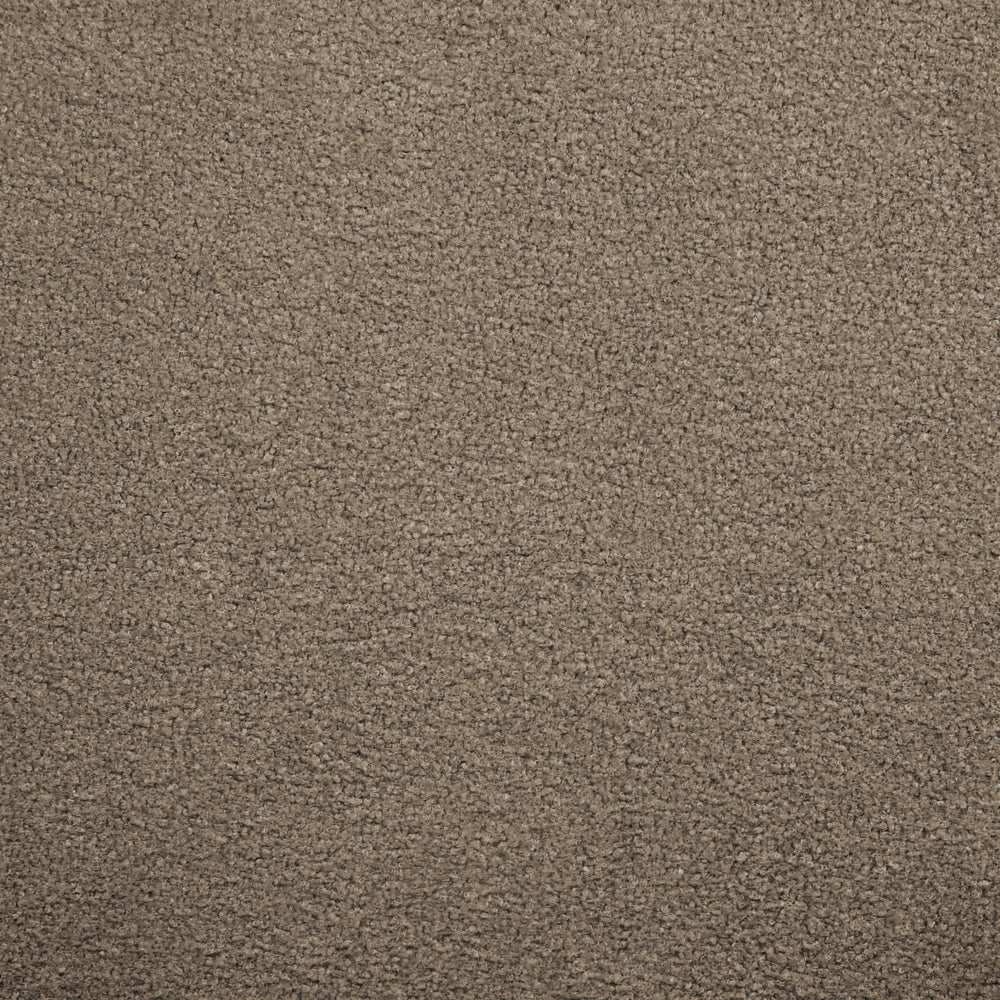 Letto matrimoniale ad acqua con testata e comodini in legno scuro bouclé tortora 180 x 200 cm stile giapponese