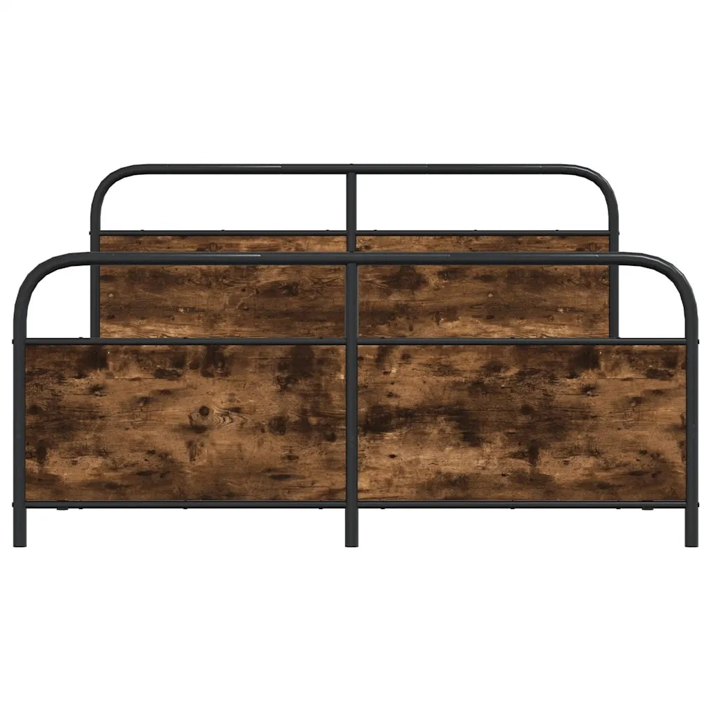 Giroletto senza Materaso in Metallo Rovere Fumo 193x203 cm 3318641