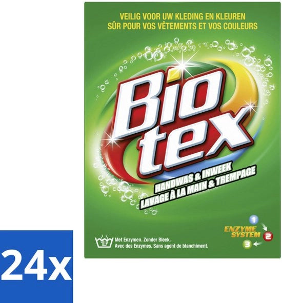 24 x Detersivo per Mani e Infradito 720 g - Detersivo per Mani - Detersivo per Infradito - Detersivo Biologico - Enzimi - Rimozione Sporco