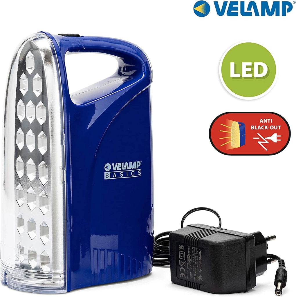 Lampada Portatile Ricaricabile Anti Blackout 21LED 21 LED 6000 K ° 250