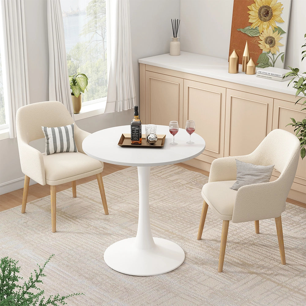 Vicco tavolo da pranzo Bianco 70 x 70 cm