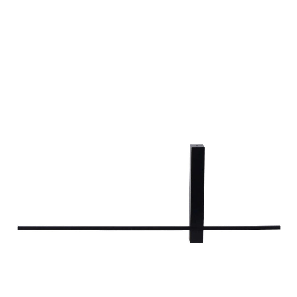 Applique Lucide Segin nera alluminio LED 6W 2700K IP20