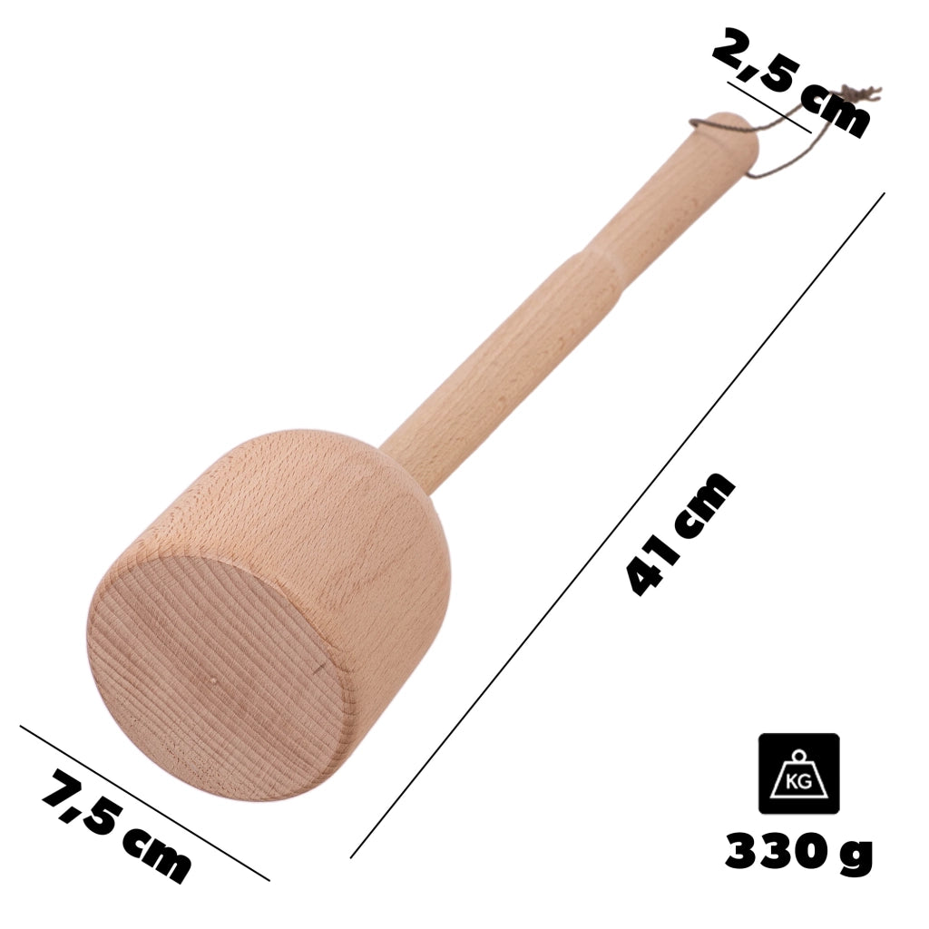 KADAX Schiaccia-crauti in legno per fermentazione, 41 cm