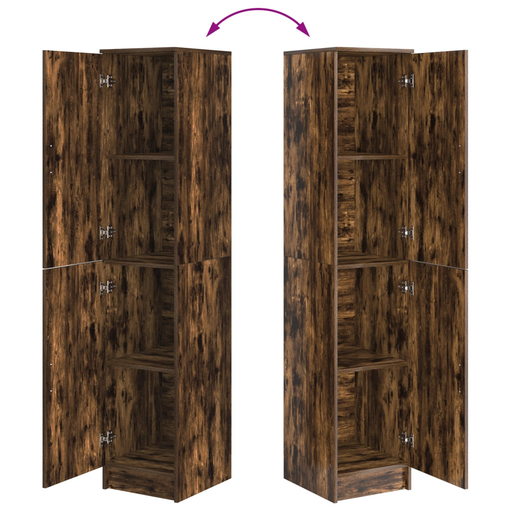 Mobile Buffet Rovere Affumicato Legno Ingegnerizzato Grande