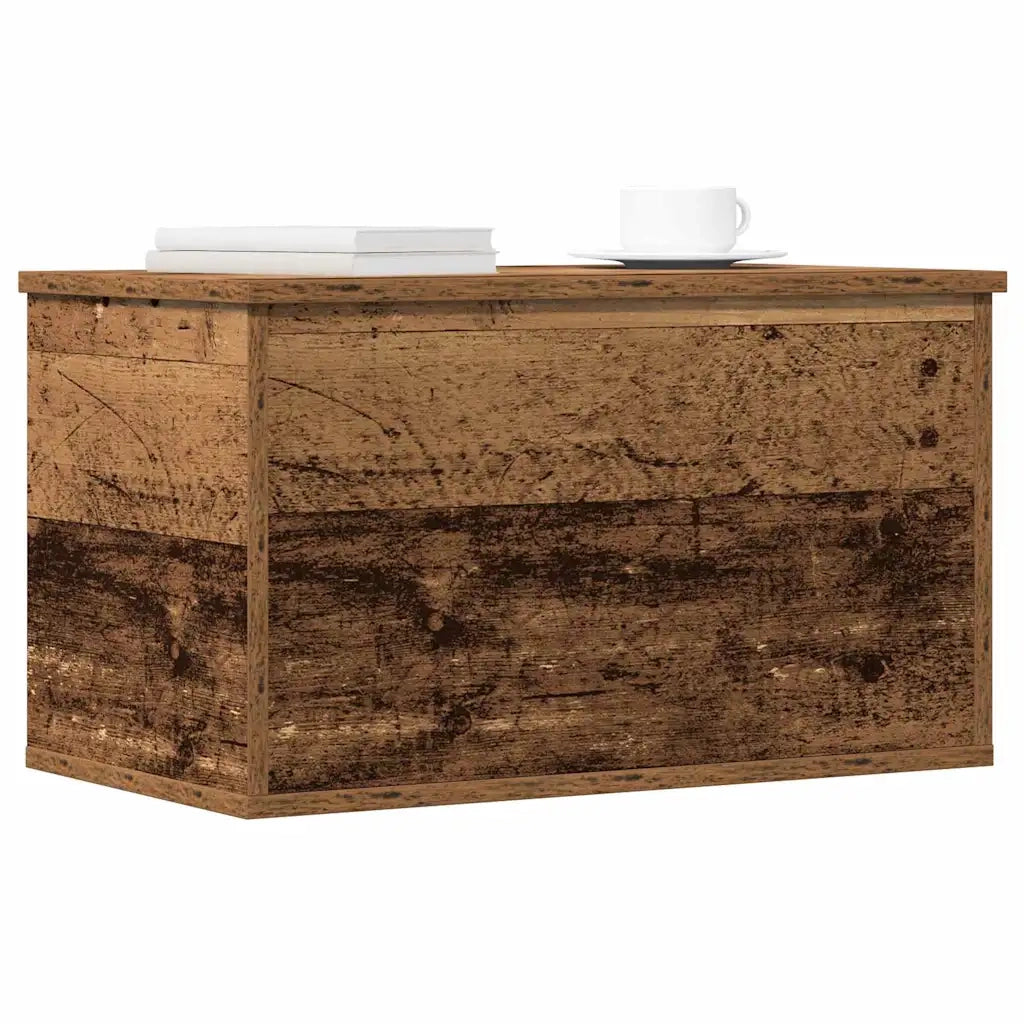Scatola di Stoccaggio Legno vecchio 60 x 35 x 35 cm CFW4486813