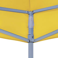 Tetto per Tendone per Feste 6x3 m Giallo 270 g/m² 315335