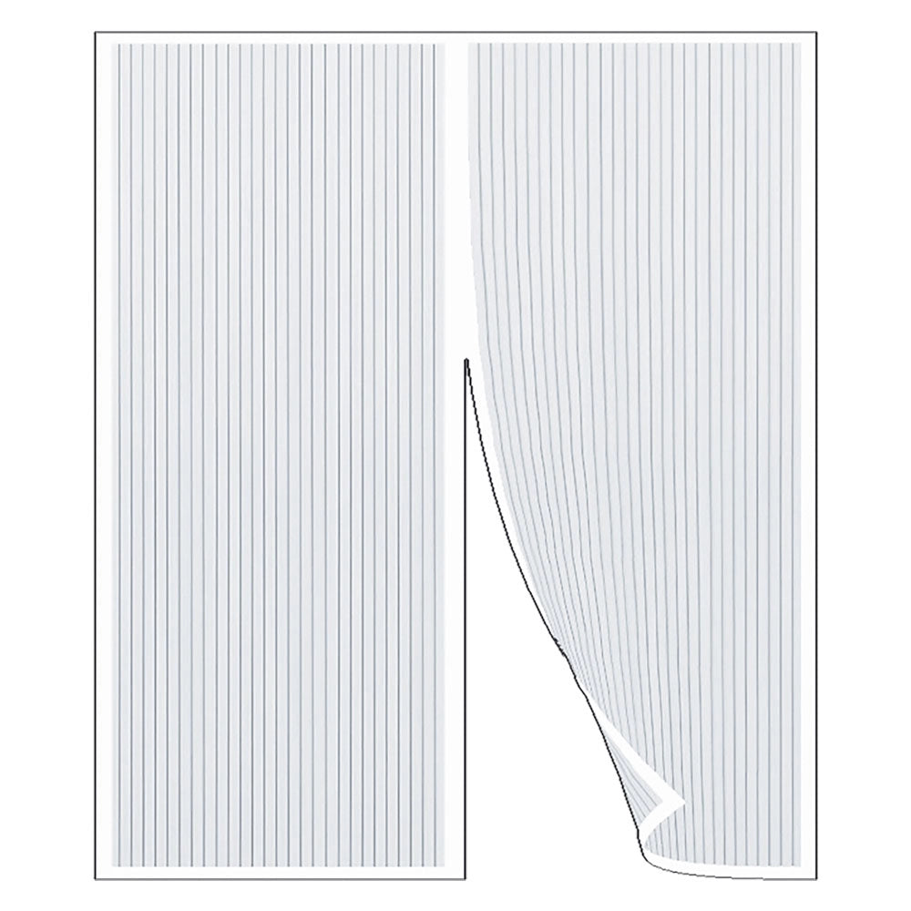 ZANZARIERA IN POLIESTERE CON MAGNETI 'ECCO MAGNET PROMO' cm 100 x 220 - bianca  - IRS