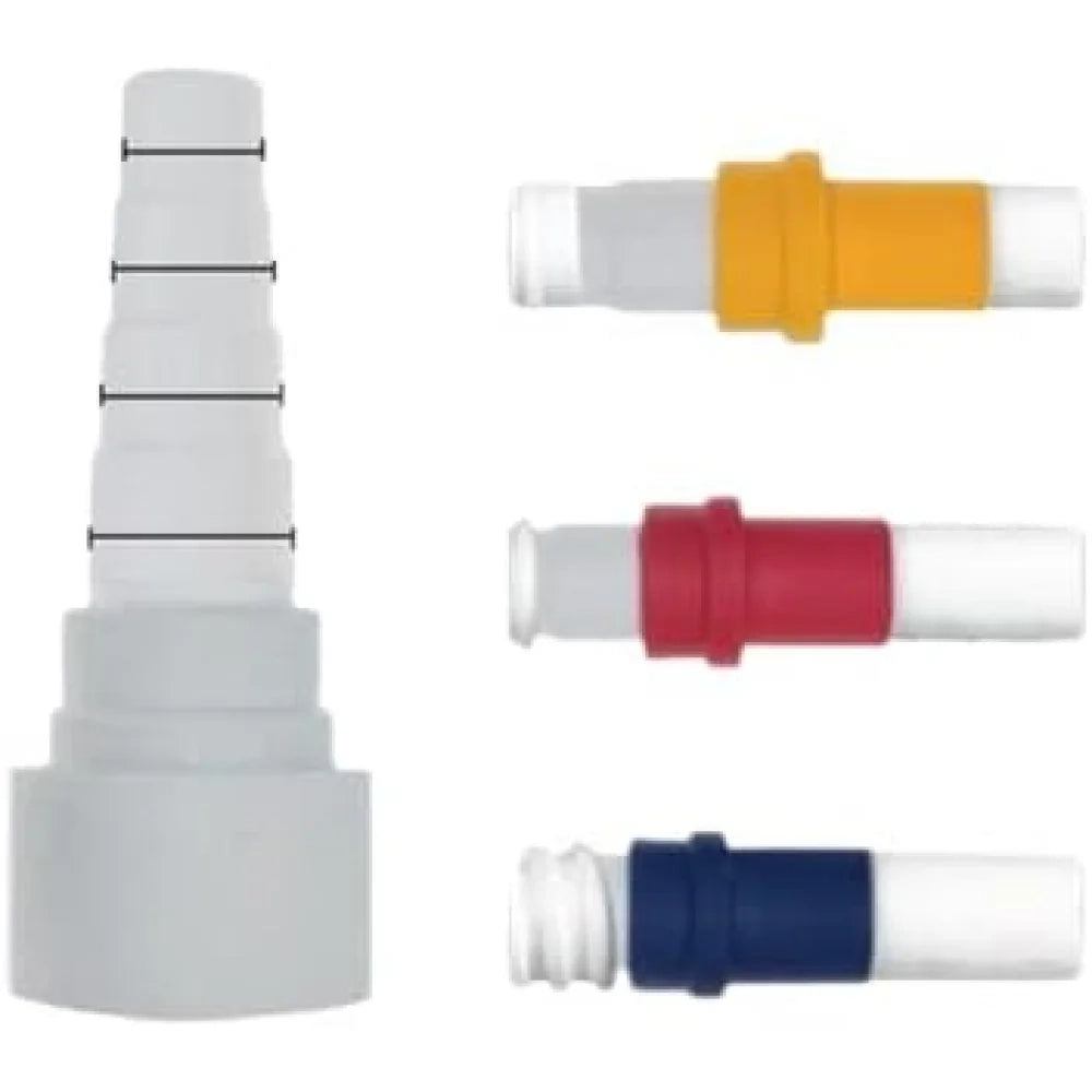 Raccordo dritto per tubo rigido d.32 mm - bianco - sacchetto da