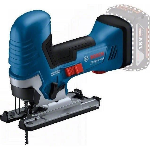 Confezione da 5 utensili: GSR 18V-55 + GST 18V-125 S + GKS 18V-57-2 + GSA 18V-28 + GDX 18V-200 + 3 batterie 4.0Ah + GAL 18V-40 + borsa L