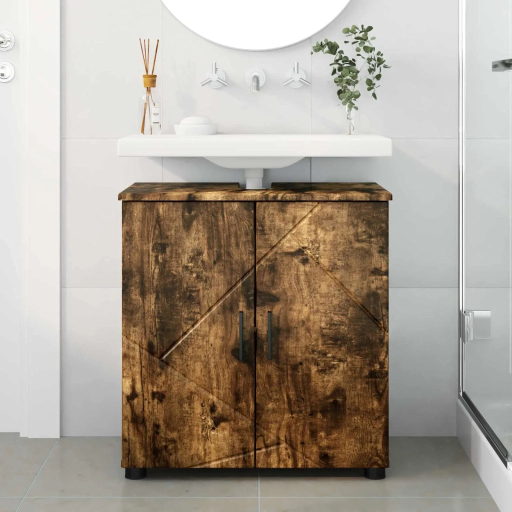 Mobile da Bagno con archiviazione Rovere fumé 61 x 35 x 64 cm 883289