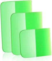 Kit 3 in 1 per pulisci finestre - Strumento per pulire vetri - Strumento per applicare vinile - Strumento per applicare tinte per vetri - Manico comodo - Piastra per pulire con TPU - Strumento anti graffi