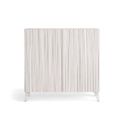 Scarpiera Herdasa effetto bianco ante stampa doghe bianche 87x90x27