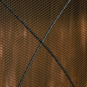 Parascintille con Antine 126x2x76 cm Pieghevole a 3 Pannelli in Metallo Nero