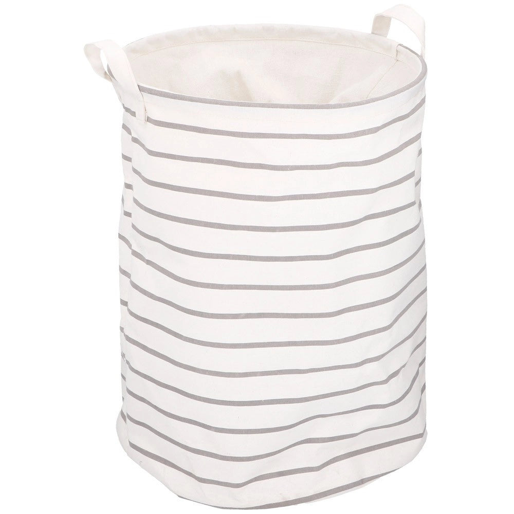 Trade Shop - Portabiancheria Sacco Cesto Lavanderia Tessuto 33x43h Cm Con Manici Fantasie -