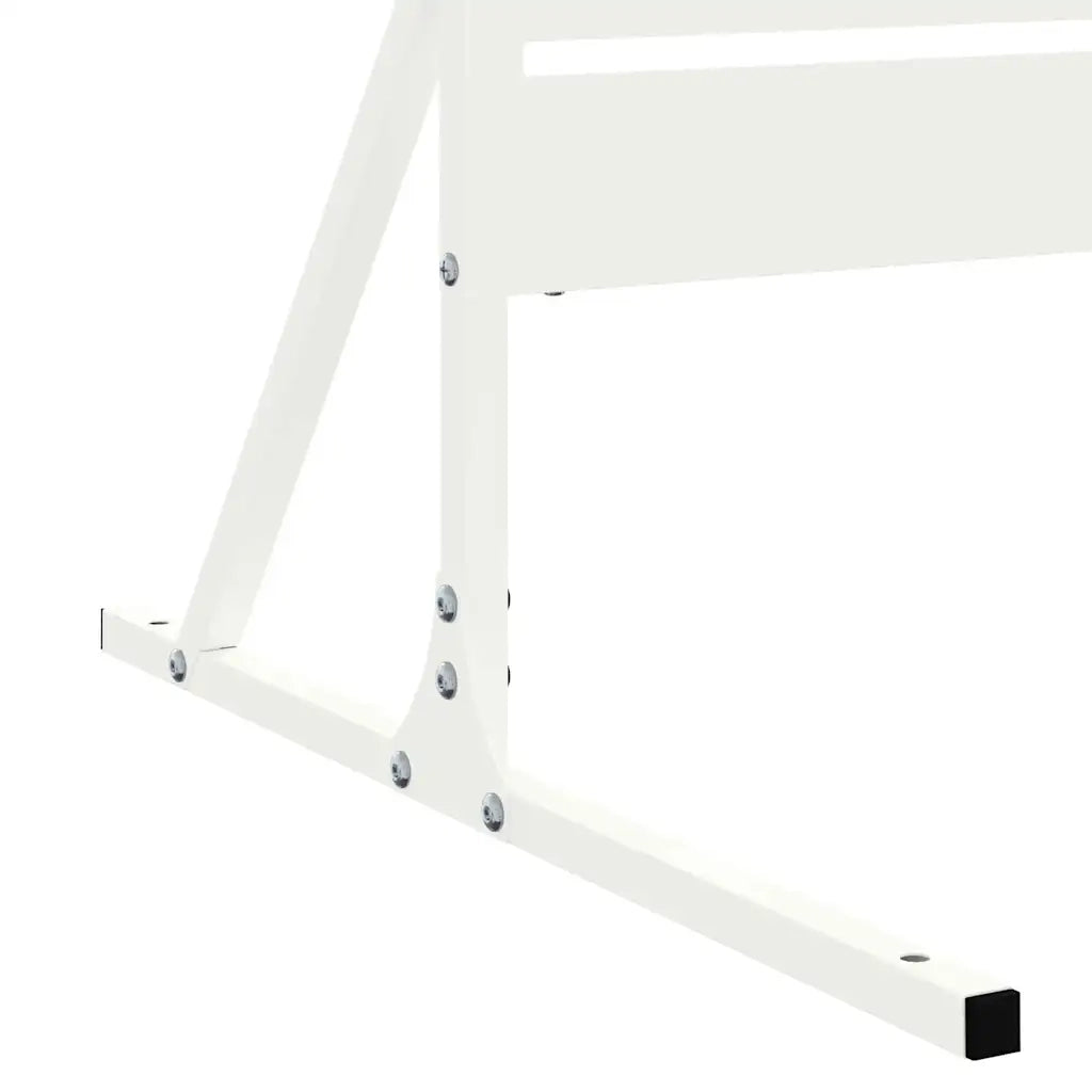 Schermo per Privacy Bianco 100 x 50 x 180 cm Acciaio 868564