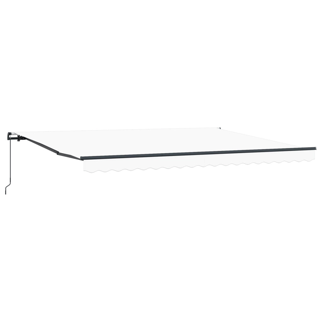 Tenda Retrattile Manuale Bianca 450x300 cm