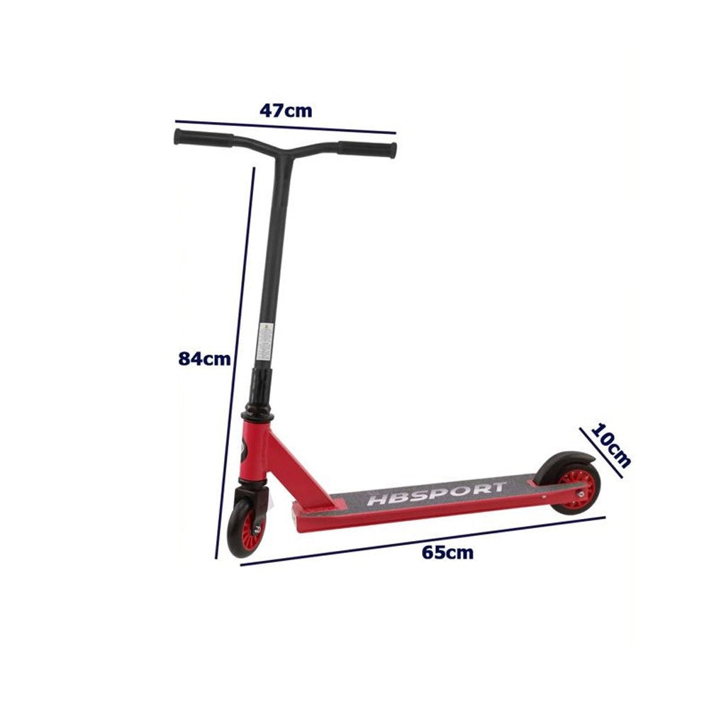 Trade Shop - Monopattino Due Ruote Veloce E Leggero Versatile Per Bambini E Ragazzi Svago -