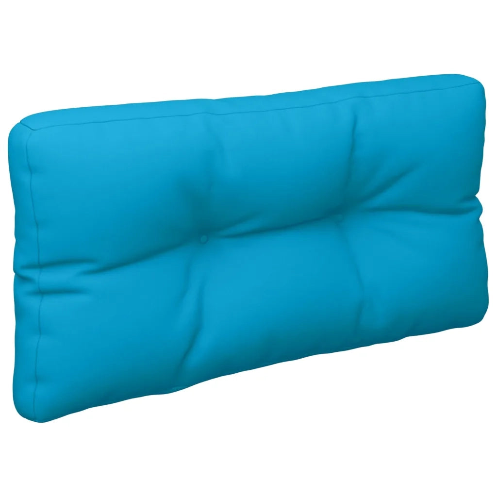 vidaXL Cuscini per Pallet 2 pz Blu in Tessuto