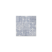 Quadro legno blu quadro cm 80x80h3,5