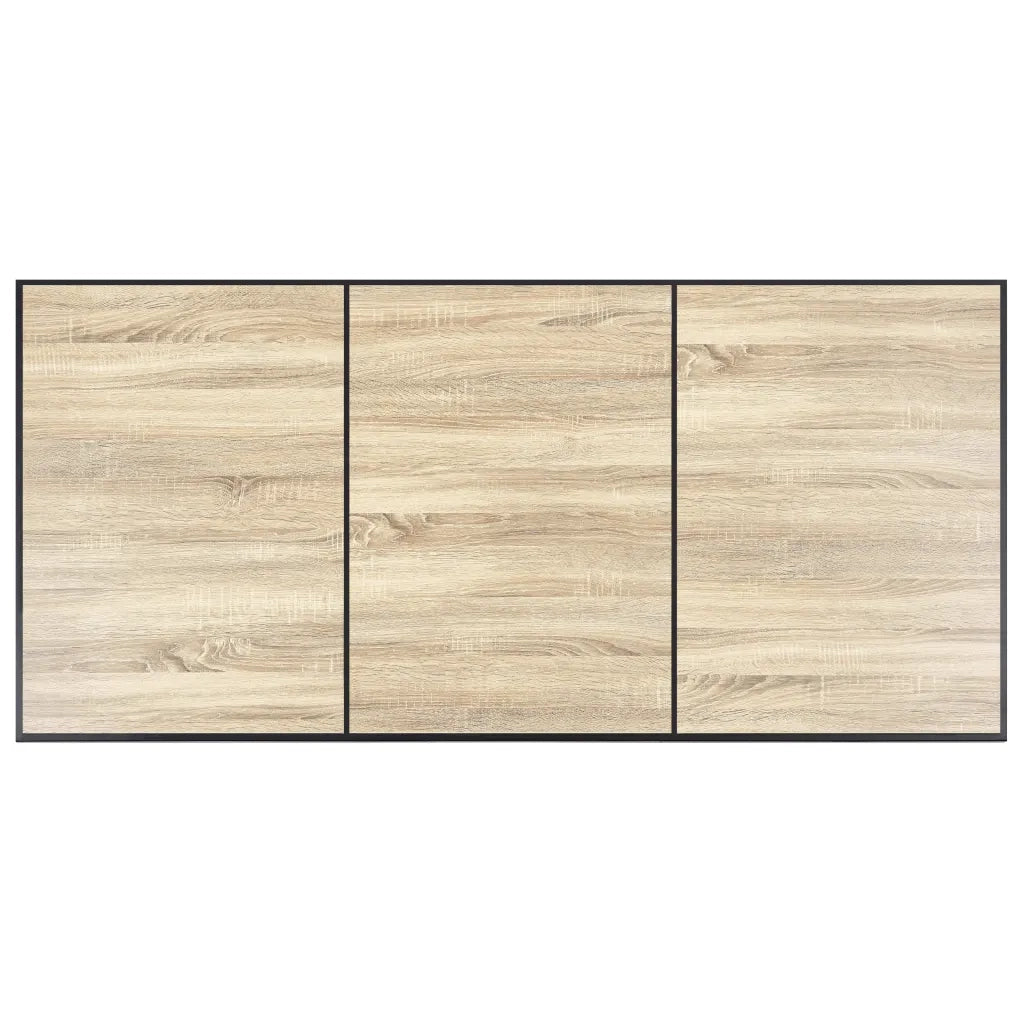 Tavolo da Pranzo Rovere 200x100x75 cm in MDF 281564
