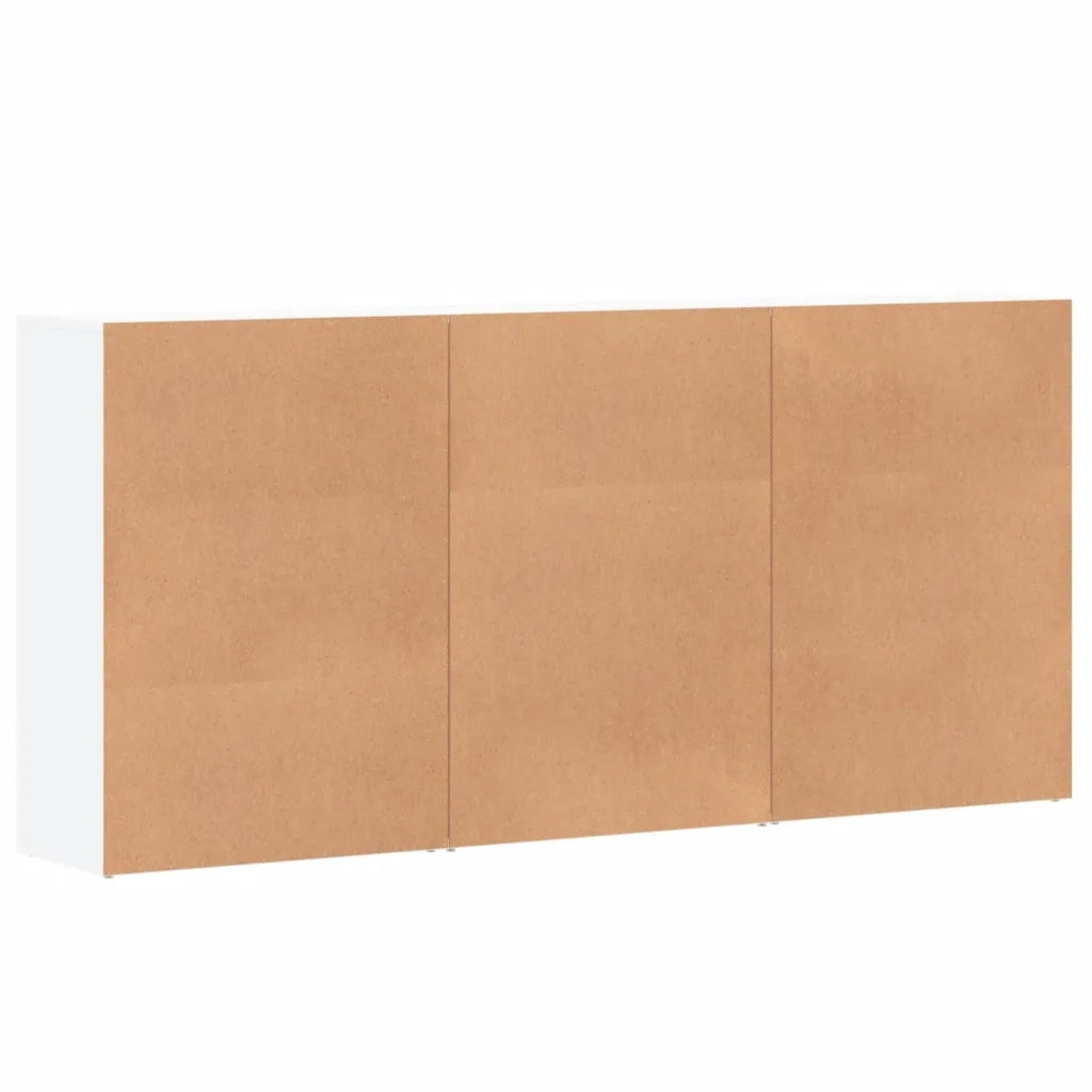 Credenze 3 pz Bianche 60x31x84 cm in Legno Multistrato 3276574