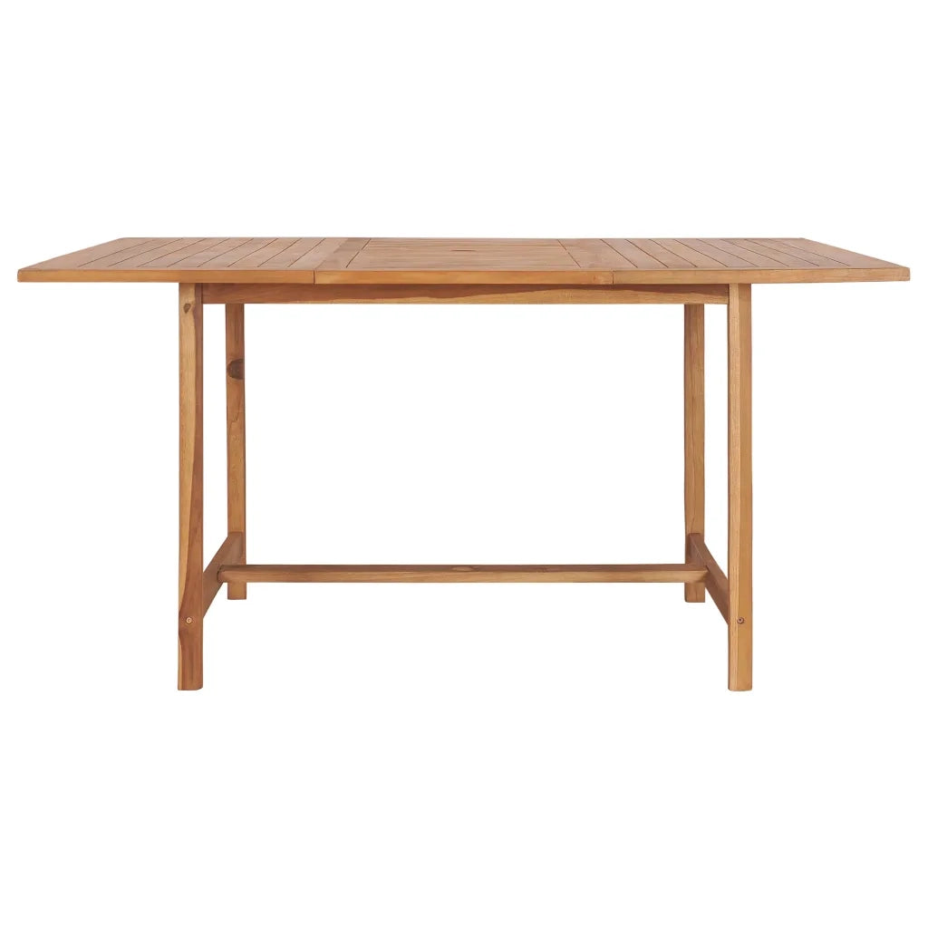 Tavolo da Giardino 150x150x76 cm in Legno Massello di Teak cod mxl 34239