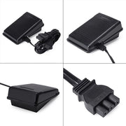 Regolazione elettronica della velocità della macchina da cucire - Schiaccia piede universale - Controllo di velocità variabile - Nero - Adatto per {BRAND} e altro...